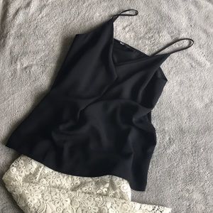 Uniqlo black strap top